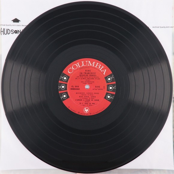 Vive La Francois! - Jacqueline François with Michel Legrand 12" Vinyl LP CL 966 - Picture 4 of 8